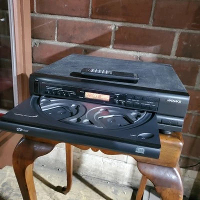 Magnavox CDC552 5-Disc Compact Disc Changer W/ Remote (Tested For Power Only) - Image 1 of 4