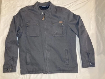 Chaqueta Informal Indian Motorcycle Company Burt Cremallera Completa Algodón Nylon Forrada XL Foto 1 de 4
