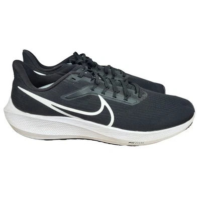 Nike Air Zoom Pegasus 39  Sneakers Mens 13 Black Dark Smoke Gray DM0164-001 - Image 1 of 4