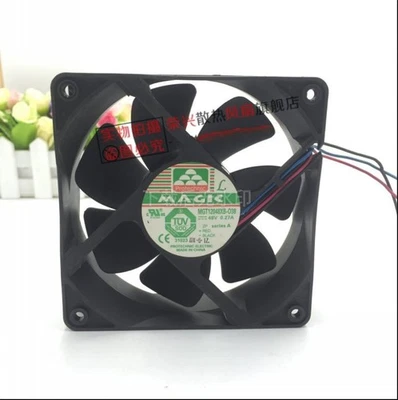 1 pezzo Nuova ventola di raffreddamento telaio MGT12048XB-O38 48V 0,27A 12CM 12038 3 pin - Immagine 1 di 4