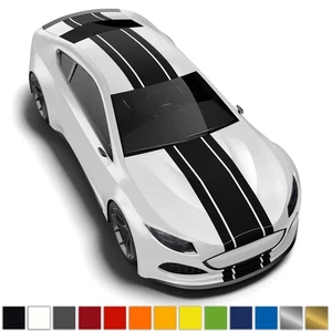 Strisce da corsa strisce decorative auto adesive strisce vipera pellicola auto 2 x 10 cm 1 x 30 cm - Foto 1 di 8