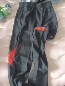 Nike Dri Fit Junior Boys Tracksuit Bottoms Orange Black 147-158cm - Picture 1 of 3