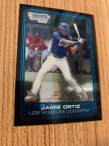 Jamie Ortiz 2006 Bowman Draft Chrome Picks #DP47 Blue Refractor /199 Prospekt RC - Bild 1 von 2
