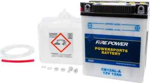 Fire Power HD 12V Battery w Acid Pack CB12AL-A Honda Nighthawk 650 83-85 - Picture 1 of 6