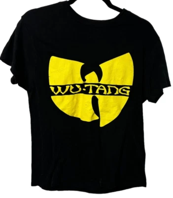 WU-TANG CLAN Men's Shirt W Logo Hip Hop Rap T-Shirt Size M 2018 Official - Image 1 of 4