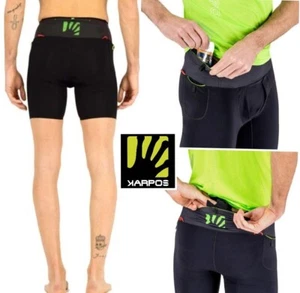 KARPOS Lavaredo Boxershorts Integrierter Trailrunning Gürtel 6 Taschen Herren L - Bild 1 von 14