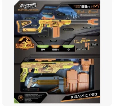 Adventure Force Tactical Strike Jurassic Pro Ultimate Tranquilizer Dart Blaster  Foto 1 de 4