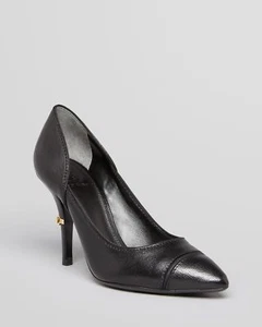 Tory Burch Women's  Pointed Toe Pumps Bernice High Heel Navy Blue Sz 9.5 M sale - Picture 1 of 5