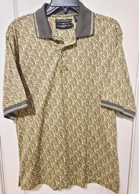 Polo de golf Jack Nicklaus para hombre talla pequeña manga corta algodón casi nuevo Foto 1 de 4