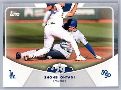 2024 Topps 50/50: Shohei Ohtani #62 Shohei Ohtani - Image 1 of 2
