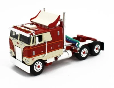 2022 DCP 1:64 *RED & CREAM* Peterbilt 352 COE Semi Truck w/Air Foil *NIB* - Image 1 of 3