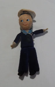 RARE VINTAGE CASTEL FELICE CLOTH SAILOR DOLL - Picture 1 of 7