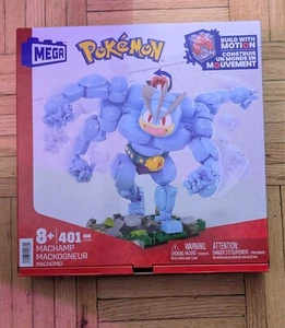MEGA Pokémon Building Toys Set Machamp with 401 Pieces, Articulated and Poseable - Picture 1 of 4