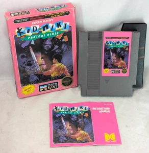 Kid Niki: Radical Ninja (Nintendo NES, 1987) In Box with Manual CIB - Picture 1 of 8