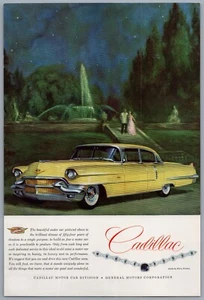 Vintage 1950s Cadillac Car Automobile Print Ad Car Advertisement 10" x 6" - Picture 1 of 1