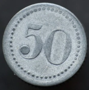 Moneda de 50 peniques Notgeld - Alemania - "#601" - Imagen 1 de 3