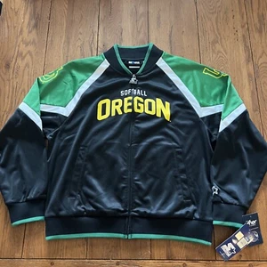 Neu mit Etikett Oregon Ducks Starter Jacke Softball Damengröße L - Bild 1 von 12