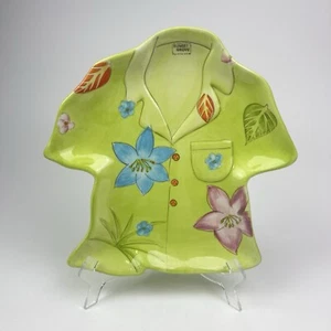 Sunset Grove Plate Noble Excellence Beach Shirt Replacement Luau Beach Snack 10” - Picture 1 of 12