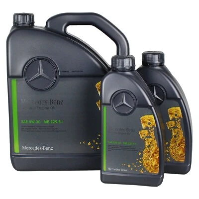 MERCEDES BENZ Original Mercedes-Benz Motoröl 5W-30 MB 229.51 Engine Oil 7 Liter