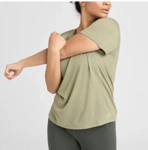 Allbirds women's natural run tee Hazy Cargo Size S NWT - Picture 1 of 16