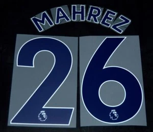 Official Manchester City Mahrez 26 Football Name/Number 2017/18/19 Home - Picture 1 of 1