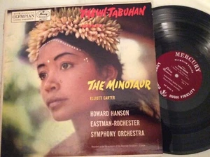 Tabuh-Tabuhian (McPhee)/The Minotaur (Elliott Carter) (Mono) (M-) - Picture 1 of 2