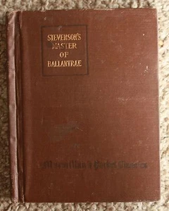 Stevenson's Master of Ballantrae Published by Macmillan 1917 - Bild 1 von 2