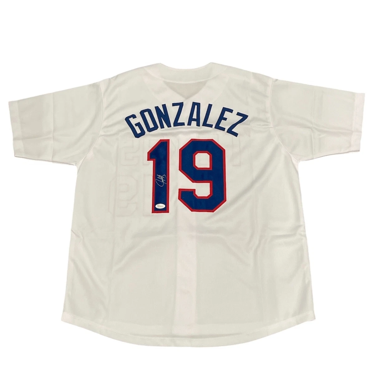Texas Rangers Juan Gonzalez MLB Original Autographed Jerseys