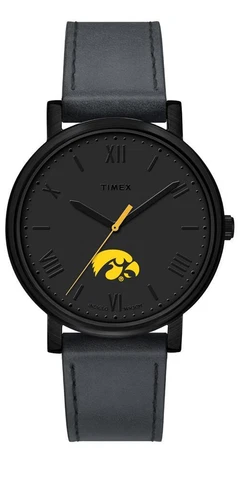 Ladies Timex University of Iowa Hawkeyes Watch Black Night Game Watch Cover