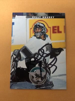 Kelly Hrudey Signed Los Angeles Kings Card — 第 1/2 张图片