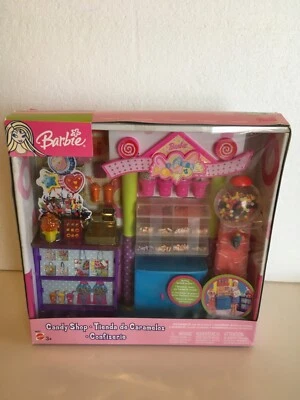 Juego Barbie Candy Shop Mattel 2003 B6287 nuevo en caja sellado de fábrica excelente Foto 1 de 4