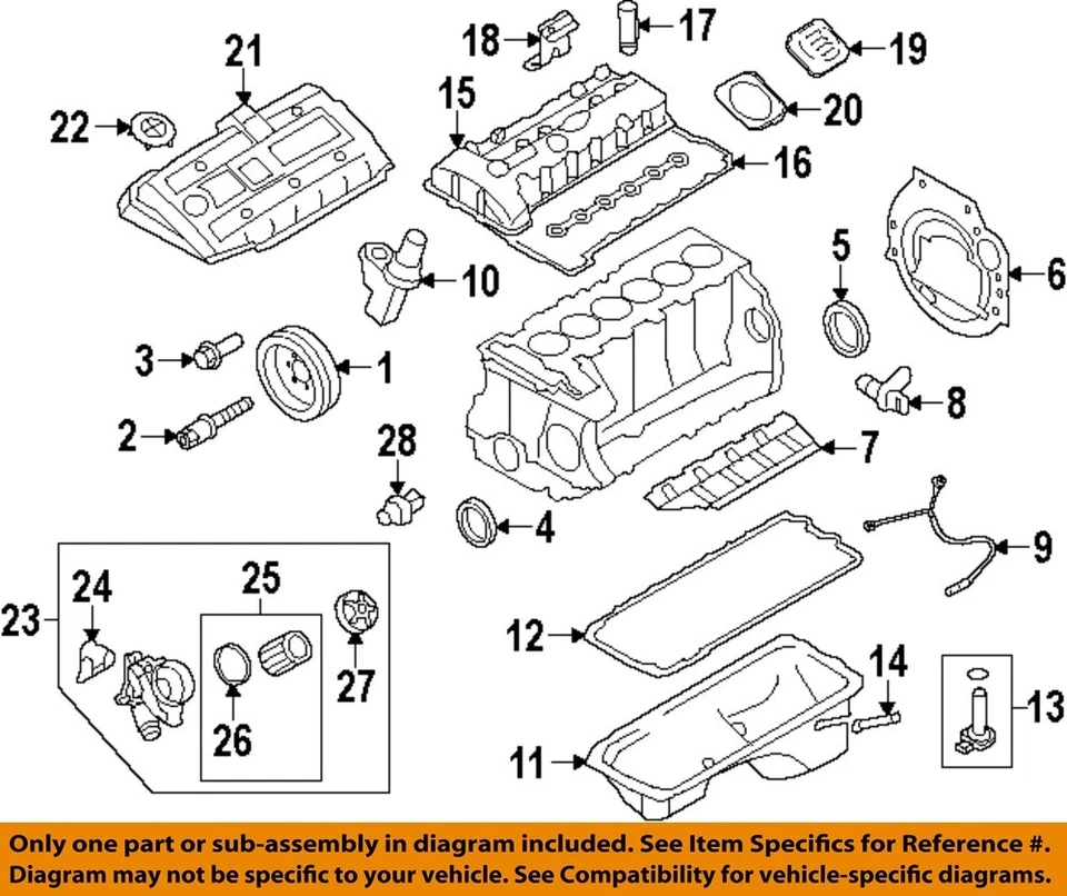 BMW OEM 06-13 328i xDrive Engine Engine Parts-Filler Cap Gasket 11127565165 - Image 1 of 1