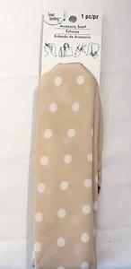 BUFANDA ACCESORIO DE ATERRIZAJE DE CUENTAS - Topo con lunares blancos - Imagen 1 de 3