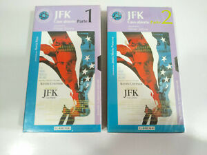 Jfk Kevin Costner Oliver Stone - 2 X VHS Film Tape Neuf Espagnol