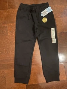 NWT Boys Cat & Jack Pull On Jogger Sweatpants Black Sz XS (4/5) - Picture 1 of 4
