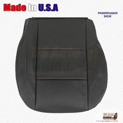 2013 2014 2015 For Nissan Armada Platinum PASSENGER Bottom Leather Cover Black - Image 1 of 4
