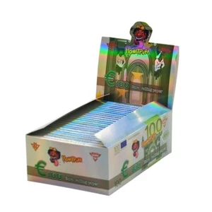 Honey Puff 100 EURO Kingsize Cigarette Tobacco Rolling Papers 1 Box - Picture 1 of 12
