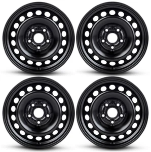 New Set of 4 15" x 6" Steel Wheel Rim 2006-2014 for Volkswagen GTI Golf Rabbit - Picture 1 of 4