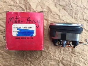 NOS JAPAN HONDA CL90 CT90 CT110 CD125 SS125 SPEEDOMETER KM/H PN 37200-056-000 - Picture 1 of 4