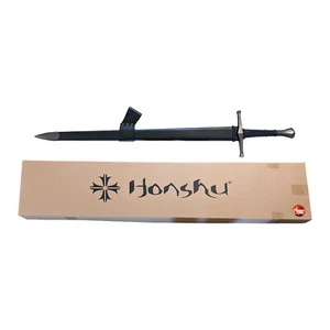 Honshu Midnight Forge Broadsword Scabbard | Black 1060 High Carbon Steel Blade - Picture 1 of 4