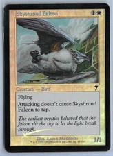 Magic MTG - Skyshroud Falcon (Foil) - 7th Seventh Edition - MP