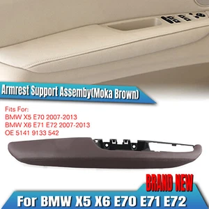 Moka Braun Vordere Linke Tür Armlehne Assemby Für BMW X5 E70 X6 E71 E72 2007-13 - Picture 1 of 15