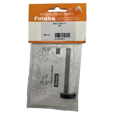 Futaba Super Small Aluminium Brake Trigger For 7PX & T4PX Transmitter’s - OZRC - Image 1 of 2