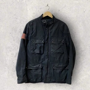 Vintage Polo Ralph Lauren Denim & Supply Jacket Adult Black Size Large Men’s - Picture 1 of 7