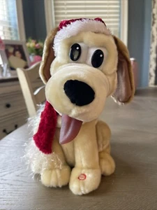 Kids of America Animated Christmas Hound Dog Dances Barks "Jingle Bells" Tongue - Picture 1 of 4