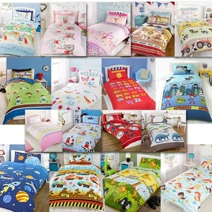 Boys, Girls, Kids & Adult Character Duvet Quilt Cover Bedding Sets - 4 sizes - Picture 1 of 144