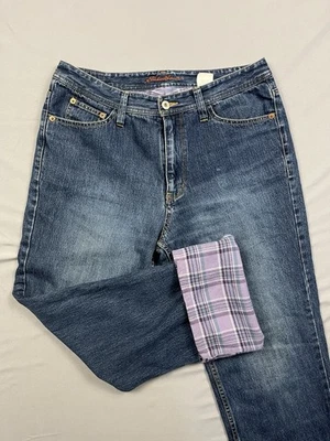 Eddie Bauer Jeans Women's Size 10 (30x30) Flannel Lined Natural Fit Mid-Rise - Image 1 of 4