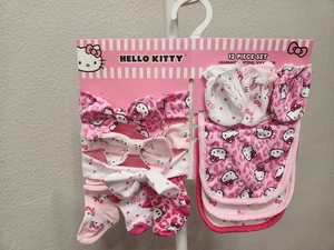 HELLO KITTY SET 12 PEZZI FASCE, GUANTI, CALZE BAVAGLINI NUOVI CON T. SANRIO 2025 - Foto 1 di 5