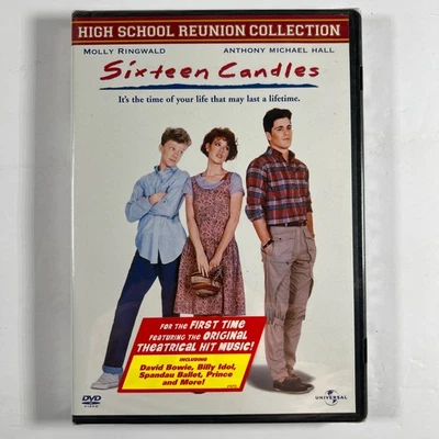 Sixteen Candles (1984) DVD John Hughes Molly Ringwald Universal Sealed - Image 1 of 2