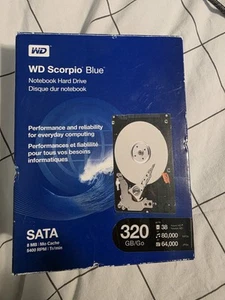 WD 320GB Drive Caviar Blue SATA Hard Drive - Picture 1 of 2